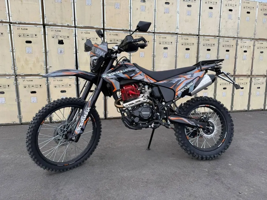 Кроссовый мотоцикл HAMМER WOLF 72 (300cс)